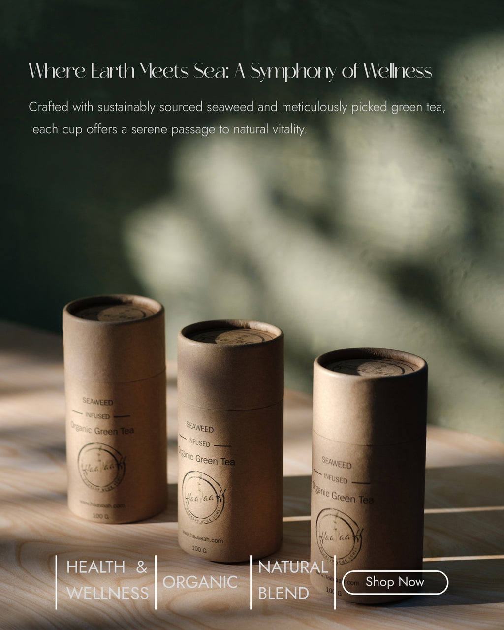 Organic Green Tea - Seaweed Infused