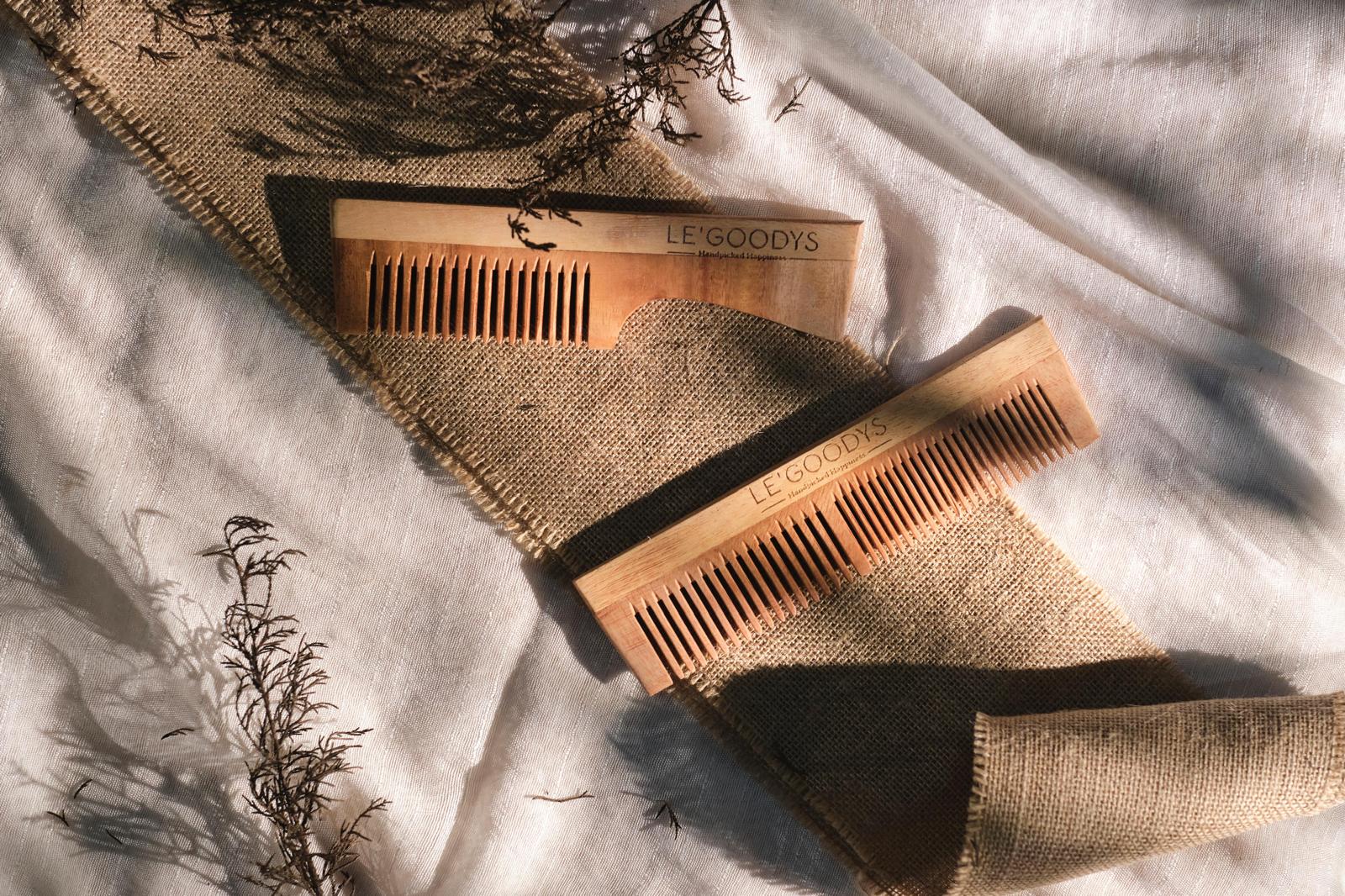 Haavaah Neem wood Comb set