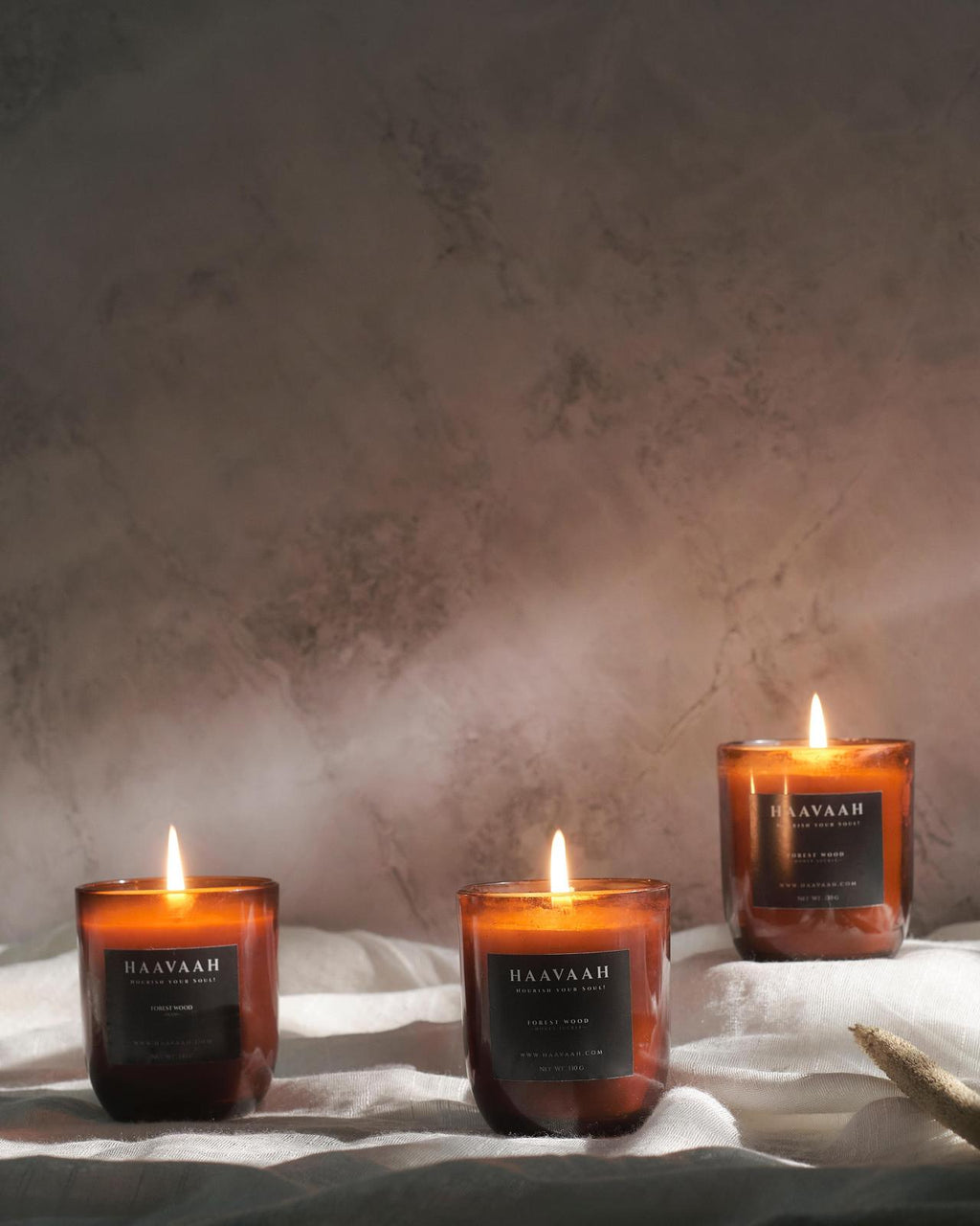 Forest Wood Candels