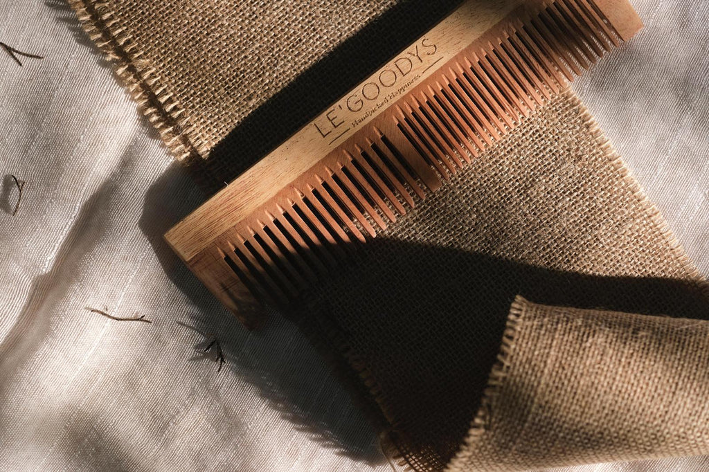 Haavaah's Neem Wooden Hair Comb
